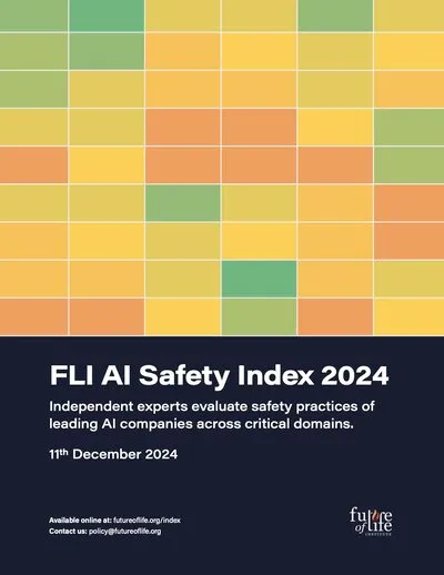 AI Safety Index 2024 report cover