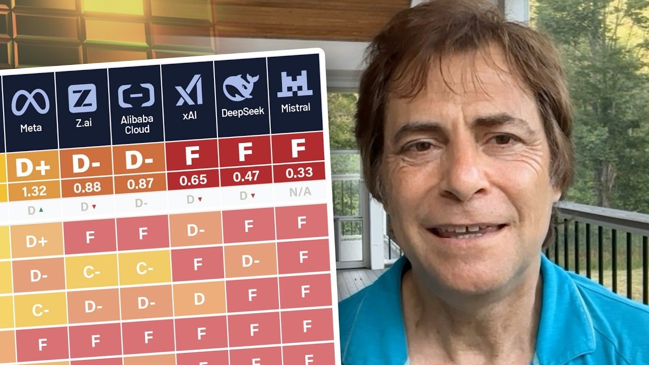 Max Tegmark on the Summer 2026 AI Safety Index results