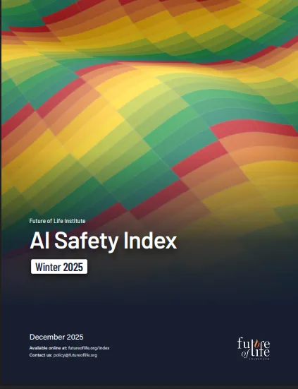 AI Safety Index - Winter 2025 report cover