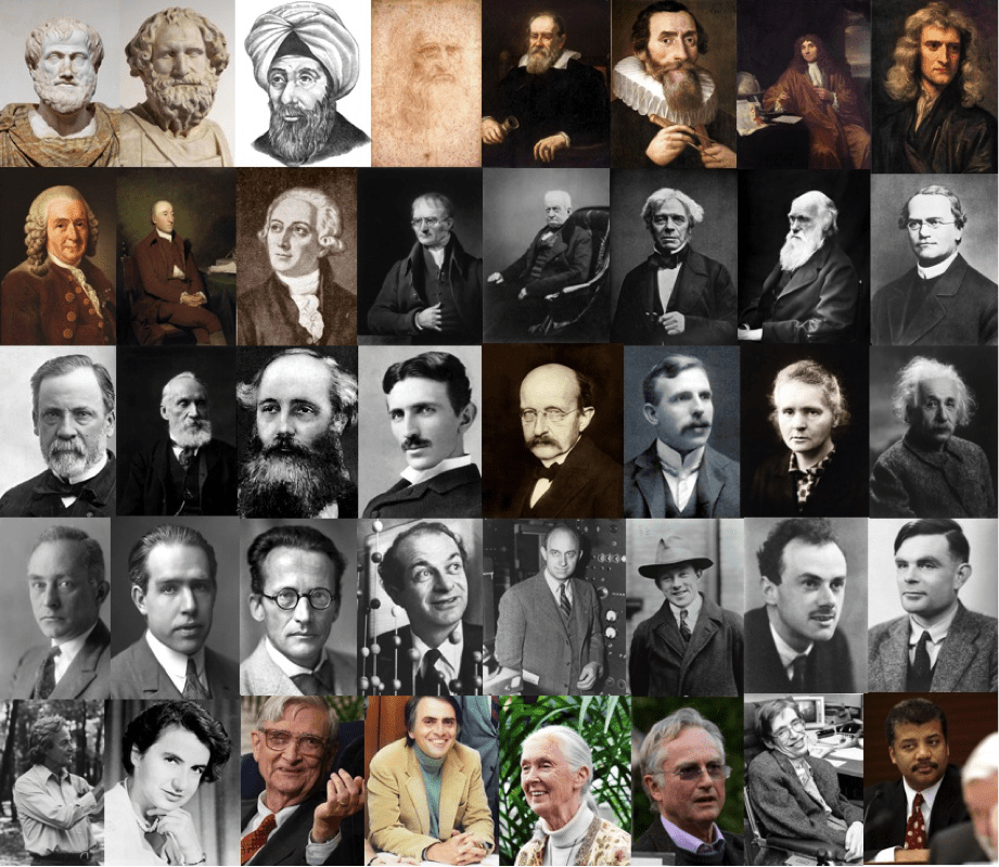 Todo 20+ Foto imagenes de cientificos famosos con sus nombres Mirada tensa