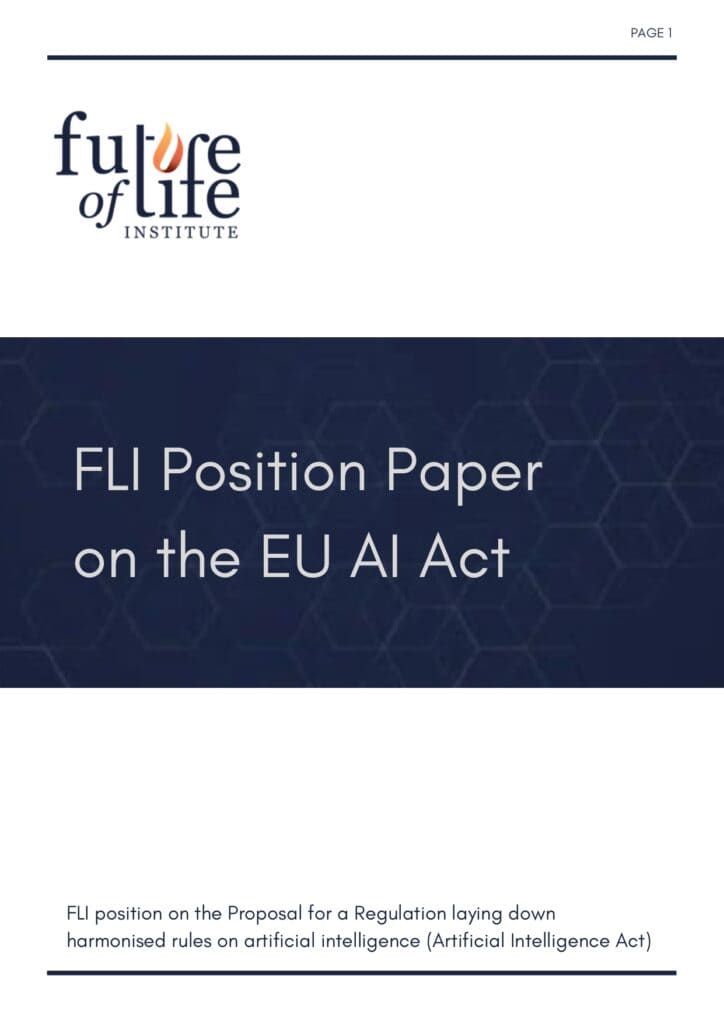 Implementing the European AI Act - Future of Life Institute