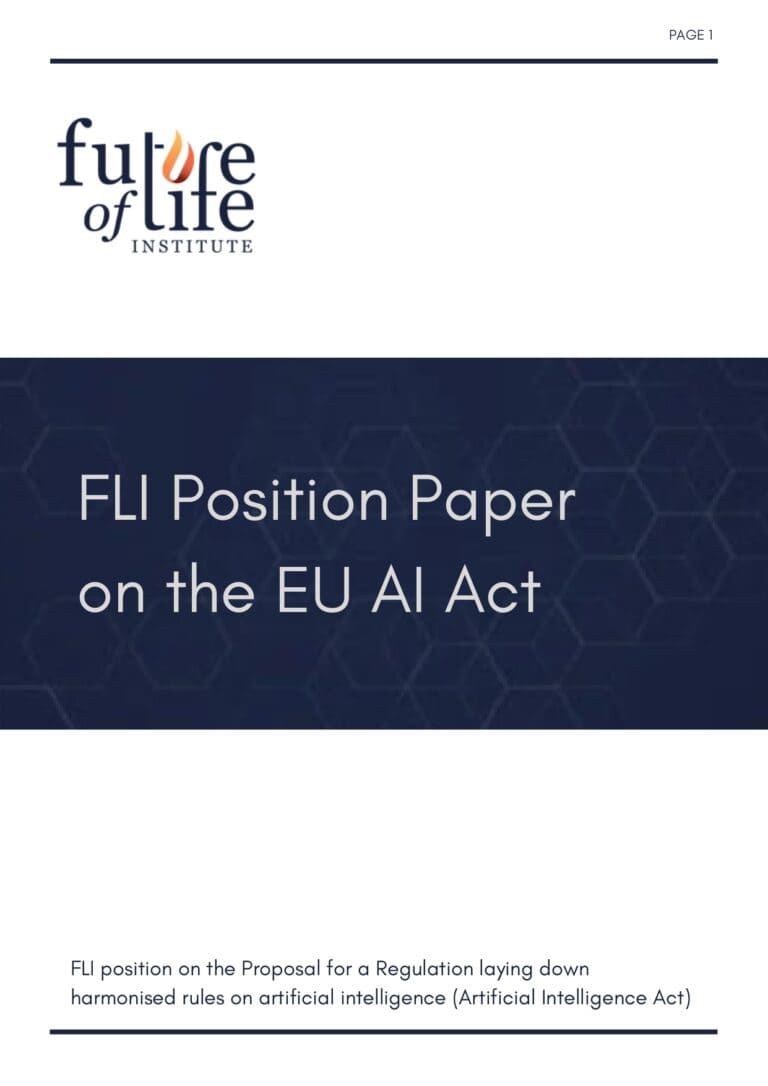Implementing the European AI Act - Future of Life Institute