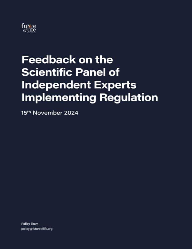Implementing the European AI Act - Future of Life Institute